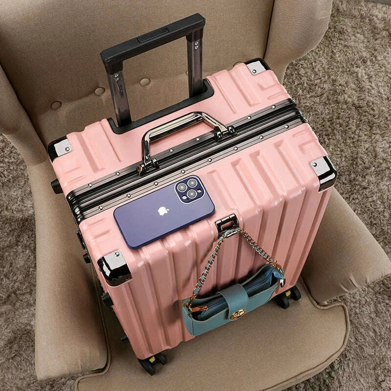 new-high-value-rolling-luggage-men-women-fashion-hard-trolley-suitcase-carry-ons-large-capacity-silent-travel-boarding-casekimlud-womens-fashion-34612825