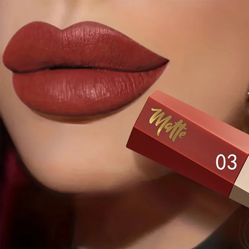 Liquid Lipstick – Long-Lasting Waterproof – Matte Finish | KIMLUD