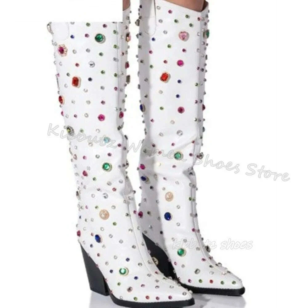 bordered-rhinestone-knee-high-boots-glossy-genuine-leather-cowboy-fashion-concise-sexy-elegant-women-shoes-pointy-chunky-heelskimlud-womens-fashion-34627680