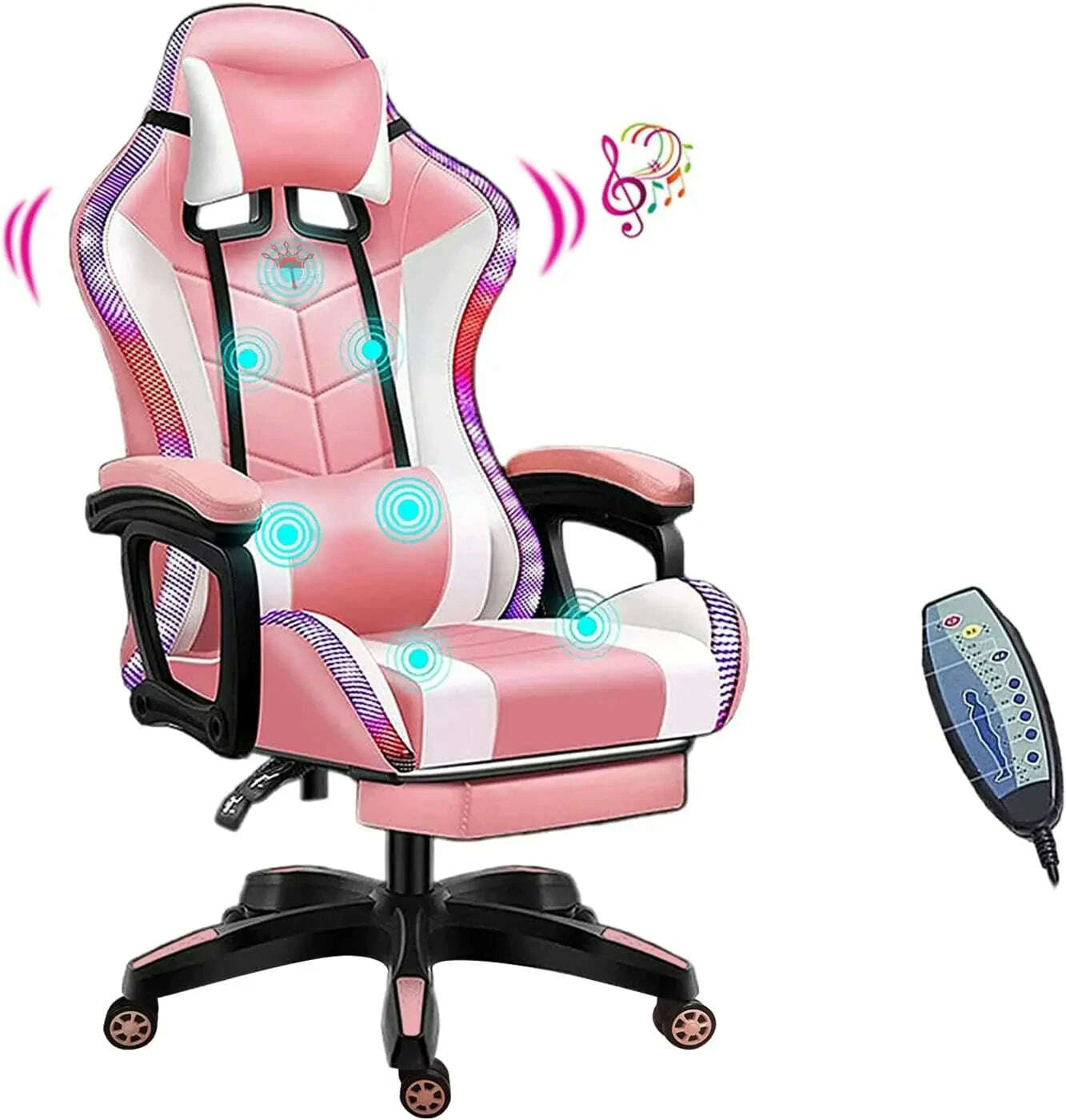 gaming-chair-with-speakers-video-game-chair-pu-leather-recliner-computer-chair-swivel-e-sports-chair-with-armrestkimludkimlud-35574582