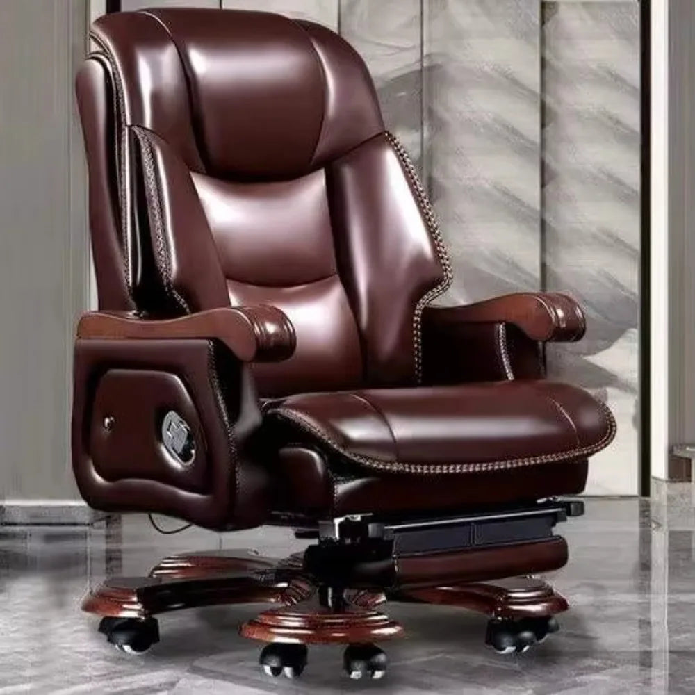 Office Chair Executive Luxury Design Ergonomic Computer Chair Executive Manager Wood Conference Room Chairs For Sale
