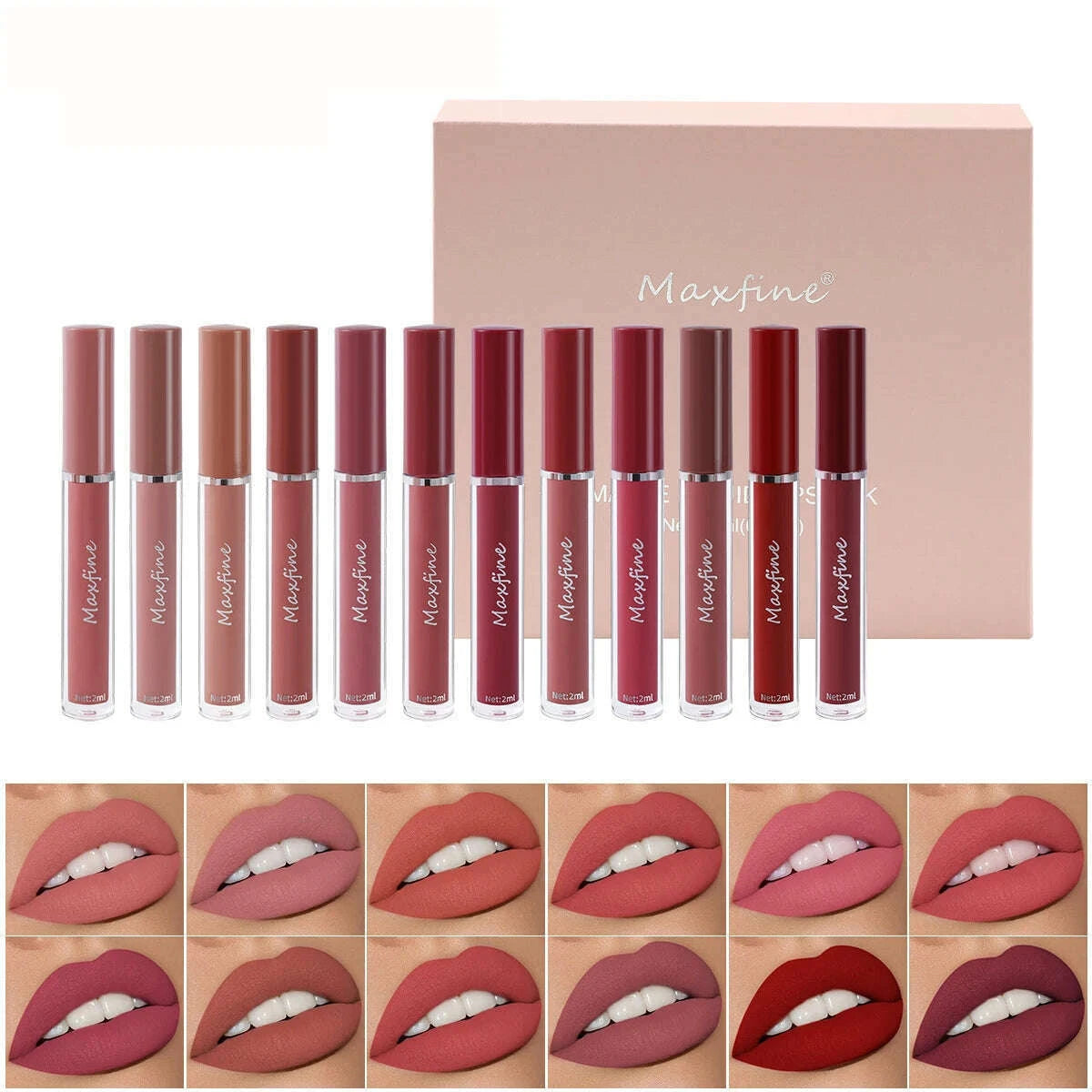 holiday-gift-box-6pcset-matte-velvet-lip-gloss-waterproof-moisturizing-long-lasting-liquid-lipstick-kimlud-kimlud-33915032