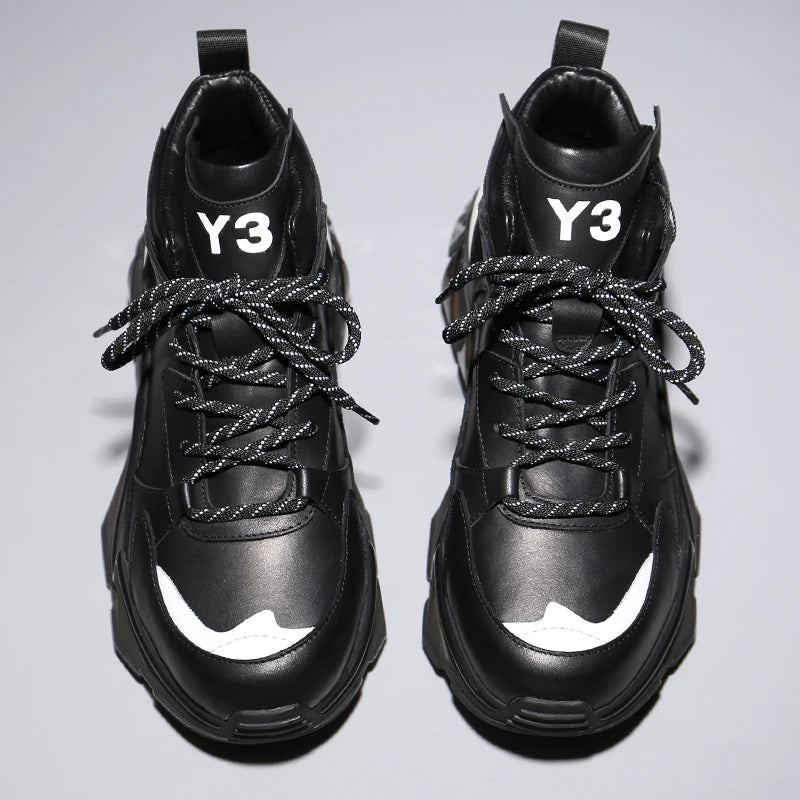 Mens' Sneakers Casual Boots 20223In Genuine Leather Fashion Designer Waliking Shoes Lightweight And Comfortable Women's Sneakers