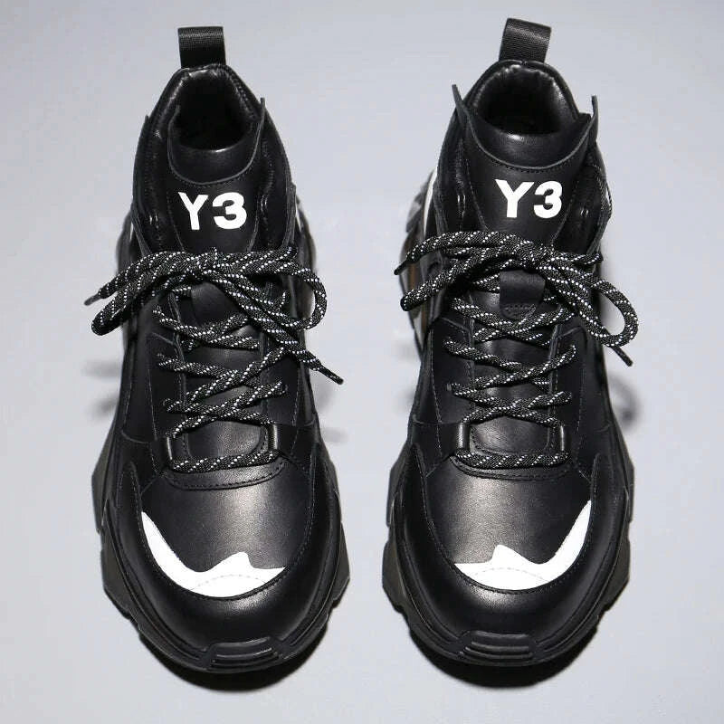 KIMLUD, Mens' Sneakers Casual Boots 20223In Genuine Leather Fashion Designer Waliking Shoes Lightweight And Comfortable Women's Sneakers, KIMLUD Womens Clothes