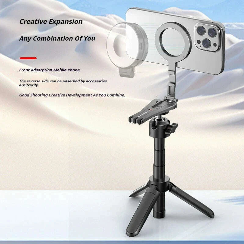 aluminum-for-magsafe-tripod-magnetic-phone-holder-universal-magnetic-phone-tripod-mount-foldable-camera-phone-tripod-standkimlud-womens-fashion-34604853