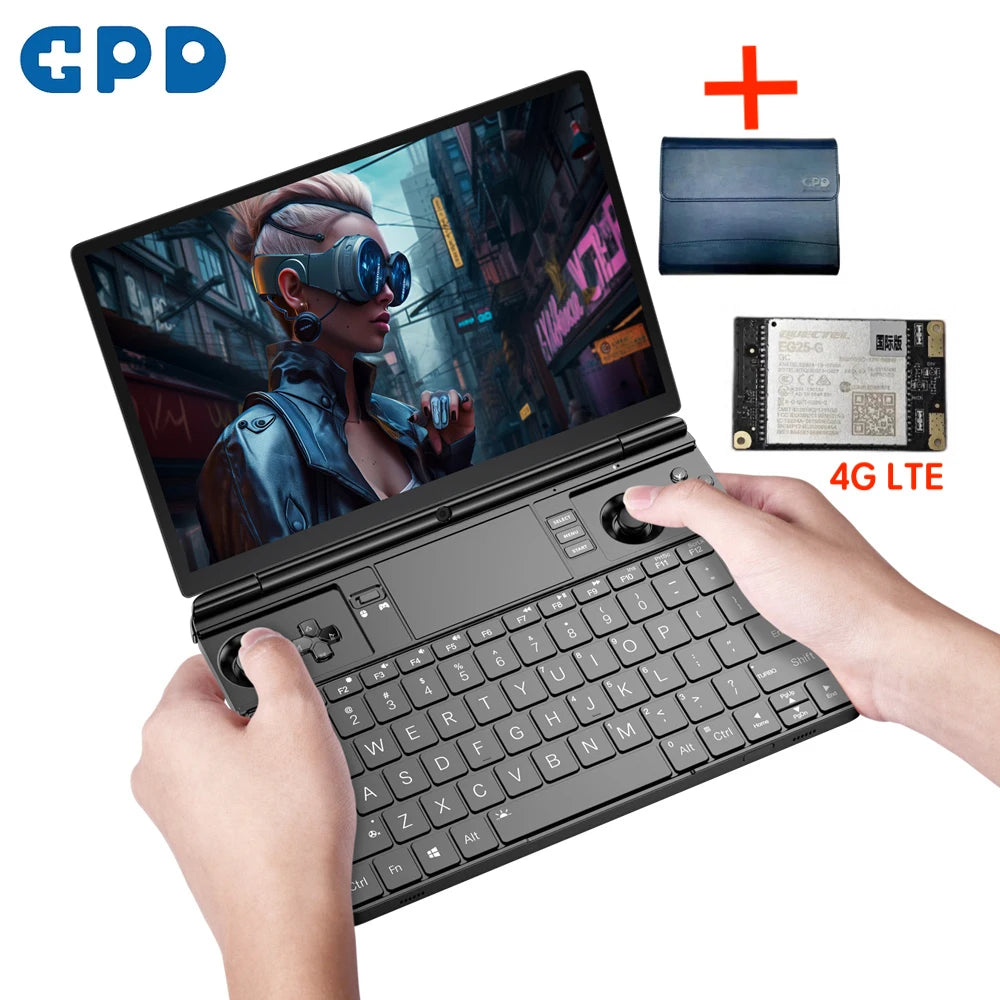 Aluminum Gaming Laptop GPD Win Max 2 — Black | KIMLUD