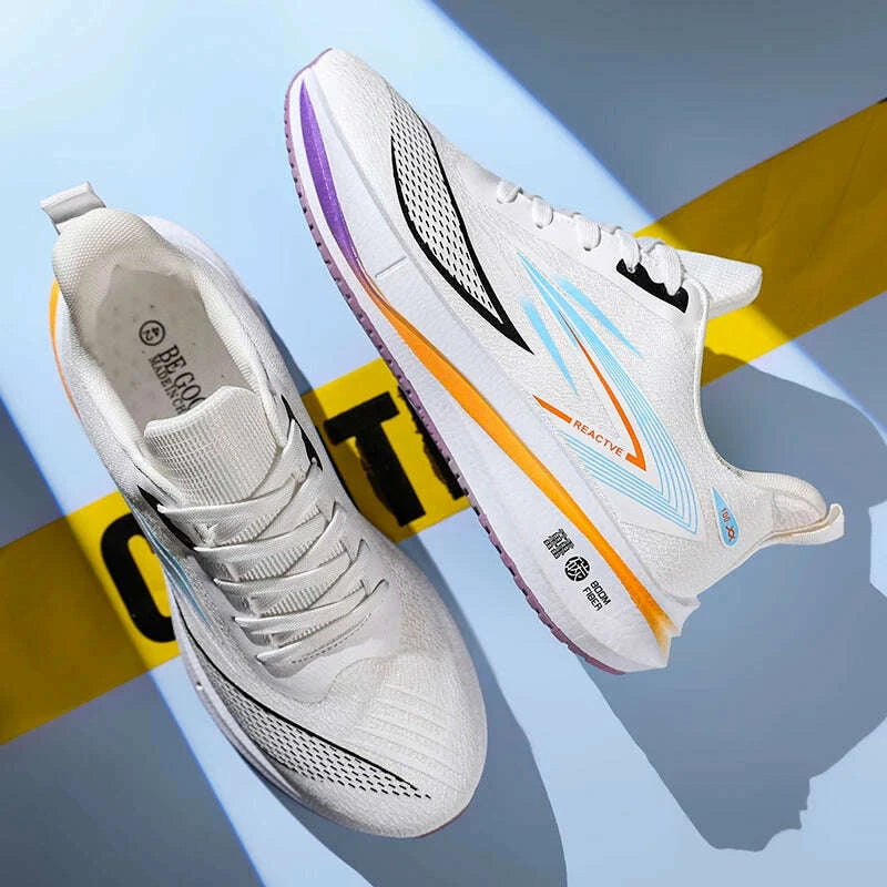 KIMLUD, Running Shoes Men Mesh Breathable Outdoor Sports Flat Casual Mesh Walking Comfortable Tennis Shoes for Man Sneakers, KIMLUD Womens Clothes