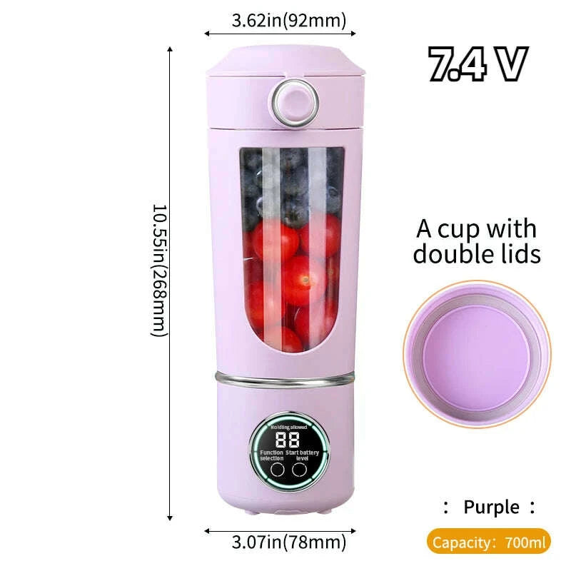 new-portable-juice-maker-blender-for-shakes-smoothie-700ml-durable-juicer-steel-blades-2-in-1-blender-bottle-smoothie-portablekimludkimlud-35564604