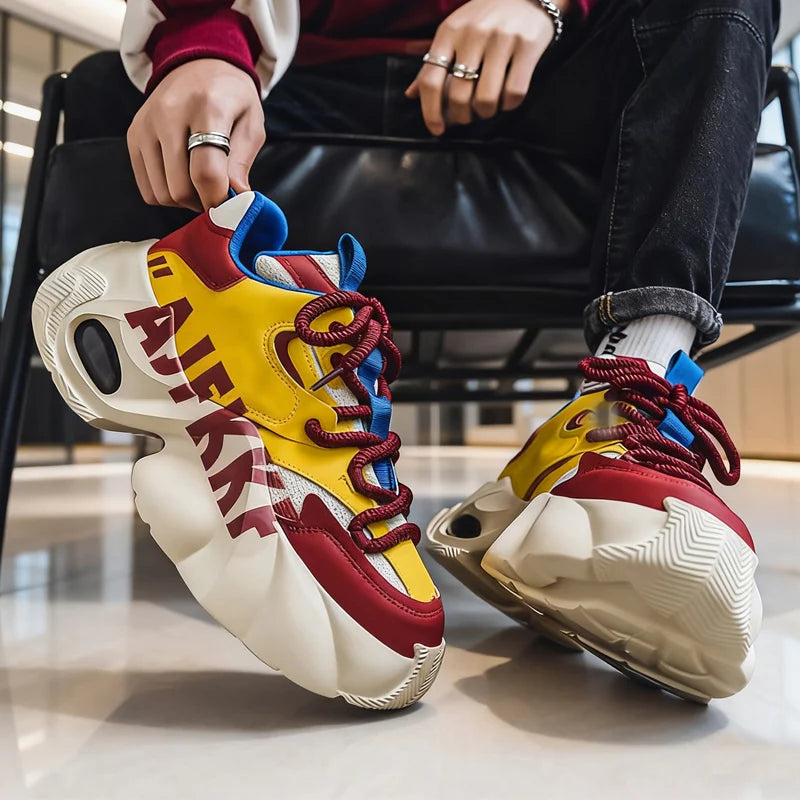 KIMLUD, Fashion retro best-selling casual trendy shoes men's dad shoes new style comfortable breathable versatile casual shoes, KIMLUD Womens Clothes