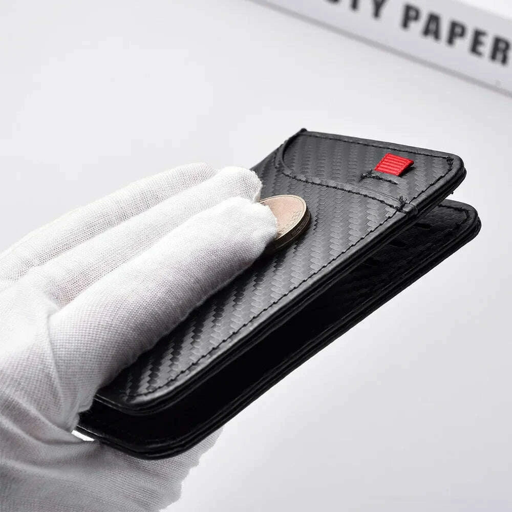portable-carbon-fiber-super-slim-soft-wallet-pu-leather-mini-credit-card-purse-card-holder-men-wallet-thin-small-short-money-bagkimlud-womens-fashion-34600829