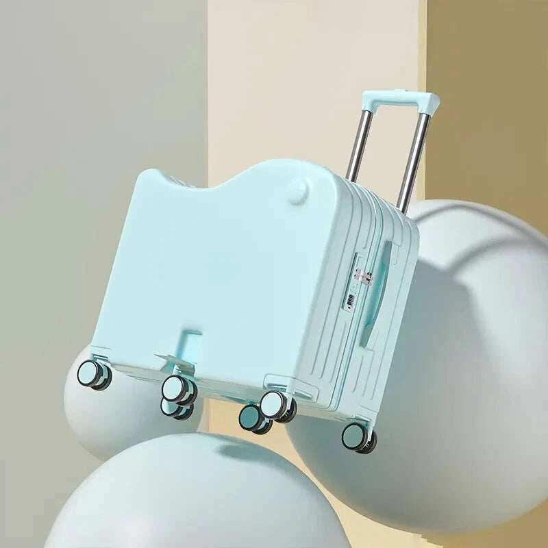 18-inch-new-suitcase-with-seat-for-children-small-luggage-lightweight-boardable-pc-suitcase-foldable-pedal-girls-and-boyskimlud-womens-fashion-34614609