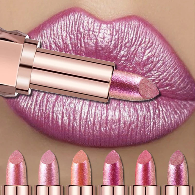 Lipstick – Lasting Waterproof Glitter Finish | KIMLUD