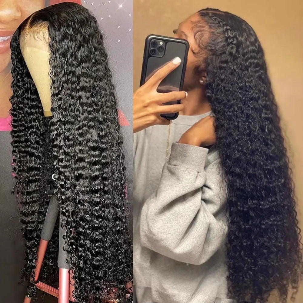 Lace Front Wig – HD Lace Water Wave – Swiss Lace | KIMLUD