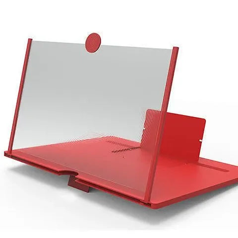 17x22cm HD Version Mobile Phone Screen Magnifying Glass 2X 3X Pull-out Creative Stretch 3d Mobile Phone Holder Magnifying Glas