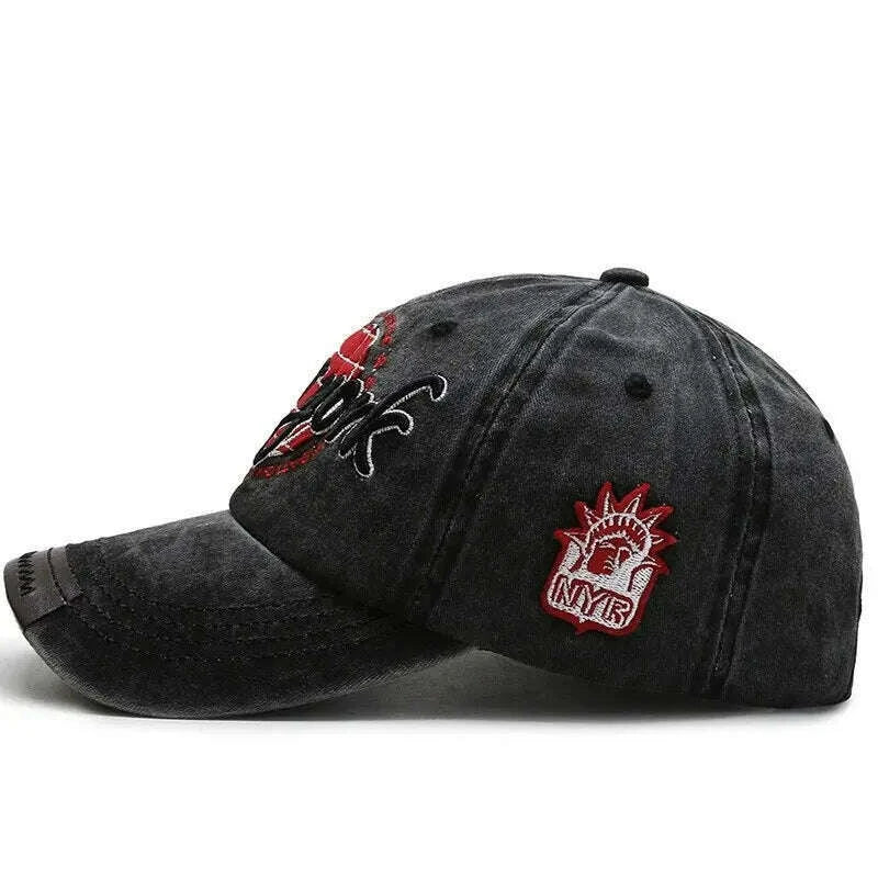 new-distressed-cotton-washed-baseball-cap-korean-outdoor-sunscreen-hat-casual-and-versatile-street-spring-and-autumn-sunhatkimlud-womens-fashion-34601430