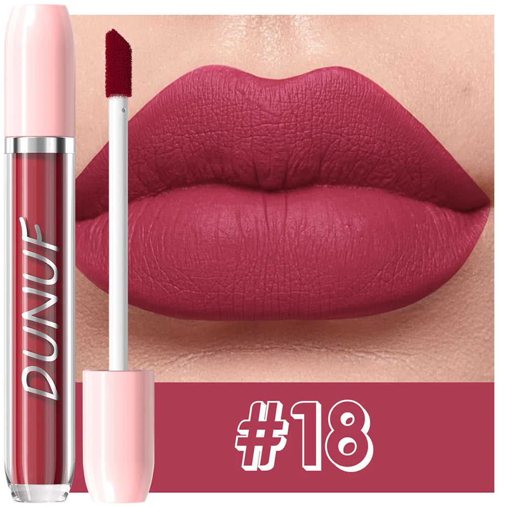Liquid Lipstick – Long-Lasting – Matte – Sexy Red | KIMLUD