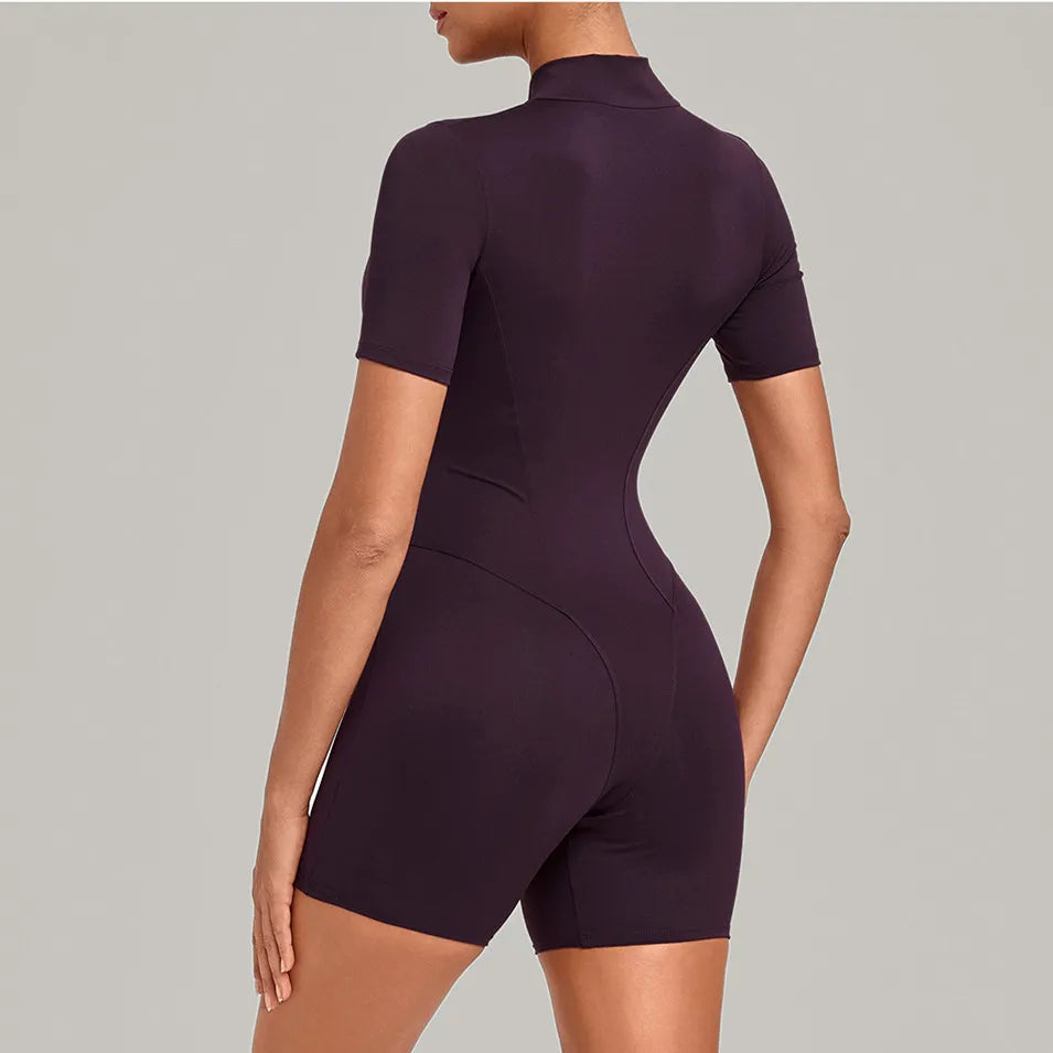 One Piece Jumpsuit – Triangle Back – Nylon Elastane – Sleeveless | KIMLUD
