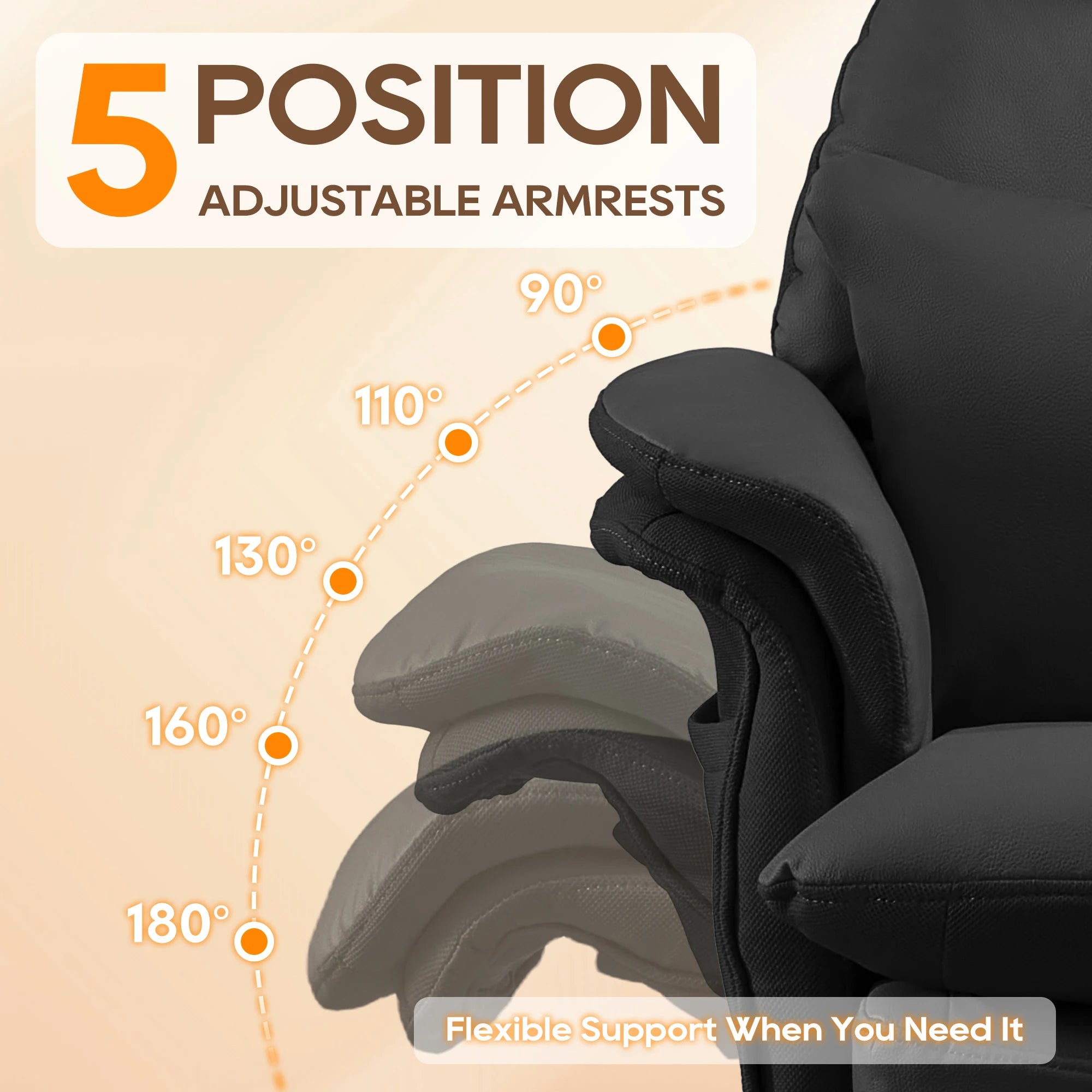 Office Chair – Big and Tall Executive Criss Cross – Ergonomic | KIMLUD