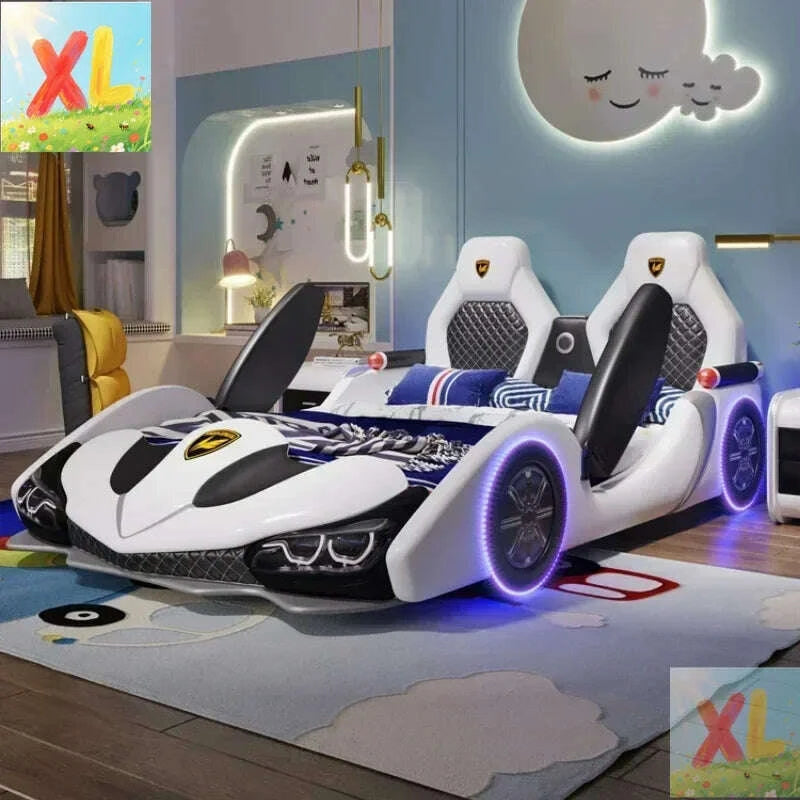 childrens-bed-boys-and-girls-18m-new-creative-cartoon-car-bed-15m-princess-leather-bed-with-guardrail-bluekimlud-womens-fashion-34604091