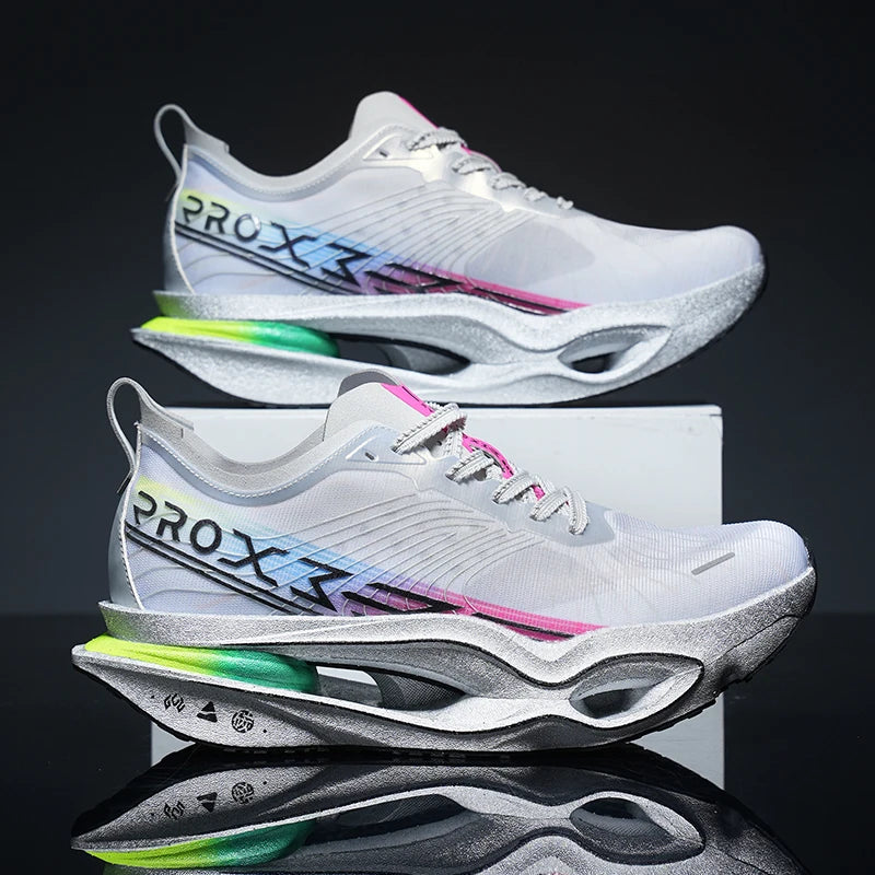 Unisex Sports Shoes Carbon Plate Walking Running Sneakers Shock-Absorbing Marathon Racing Athletics Training for Men's&Women