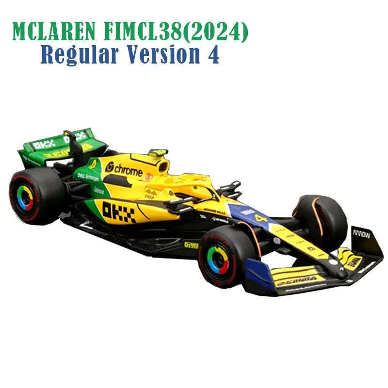 bburago-1-43-mclaren-2024-mcl38-miami-gp-formula-racing-alloy-car-model-toykimlud-womens-fashion-34620673