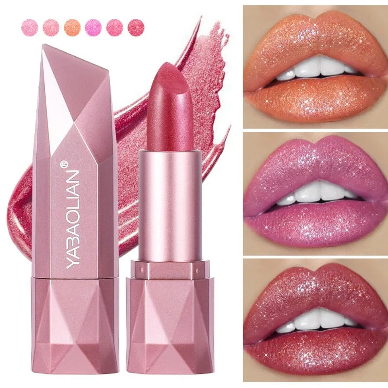 Lipstick – Diamond Shine – Pearlescent Golden | KIMLUD