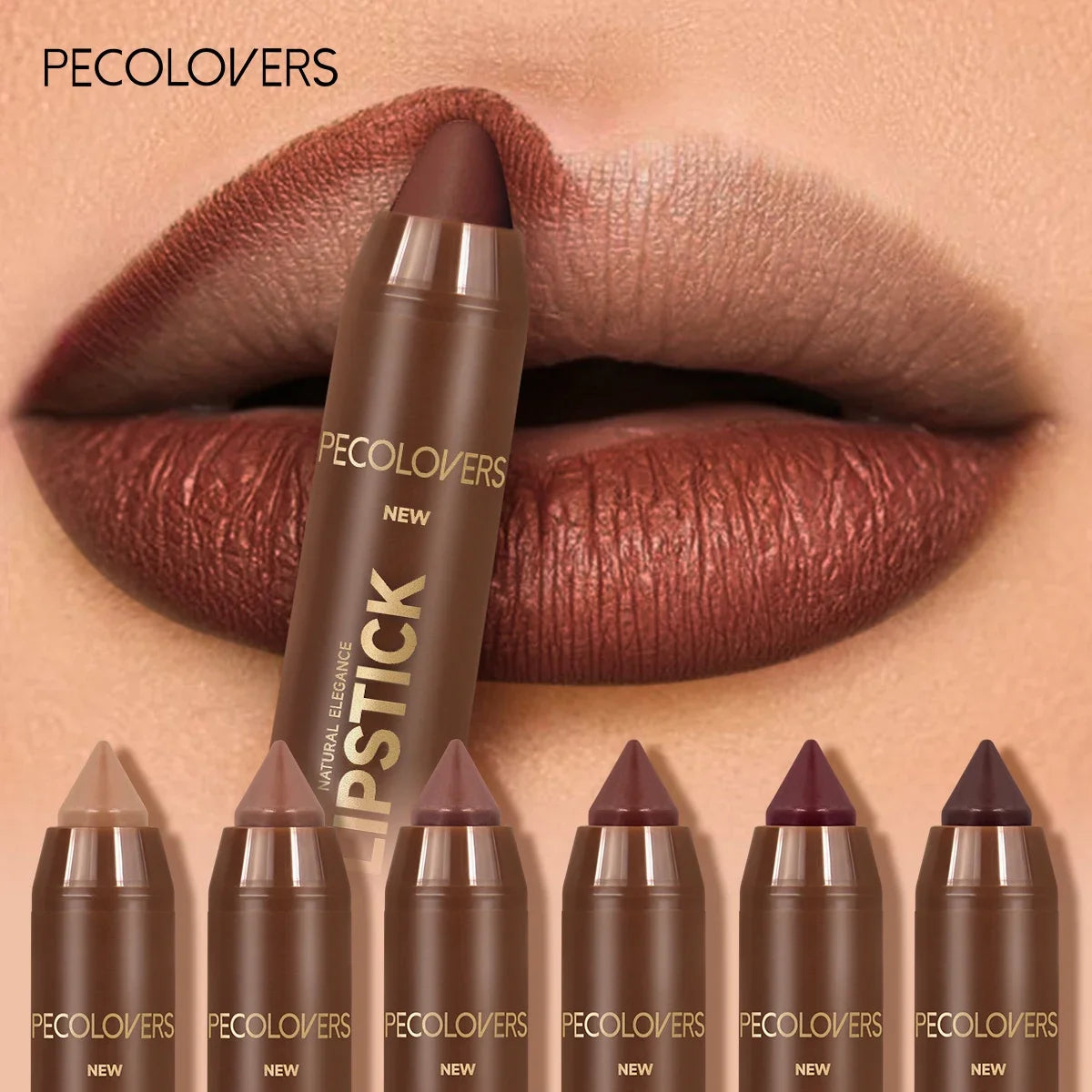 Matte Lipstick Waterproof Velvet — Multicolor | KIMLUD