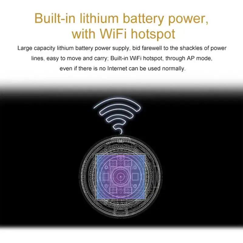 1080P WiFi Mini Wireless Camera Indoor Tiny Camera Without Light Motion Detection Ultra Small Home Surveillance Battery Camera