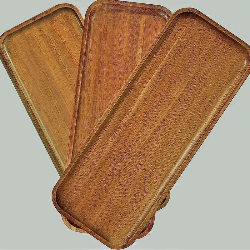 tableware-solid-wood-food-tray-round-rectangle-dessert-plate-japanese-style-wooden-snack-fruit-tea-saucer-pallet-bread-boardkimludkimlud-35576691