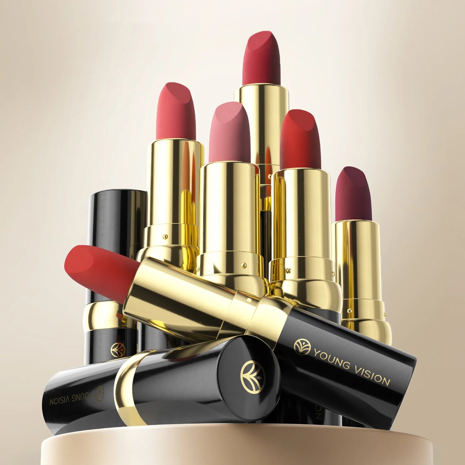 Velvet Matte Lipstick – Long Lasting Waterproof – Velvet Matte – Red | KIMLUD