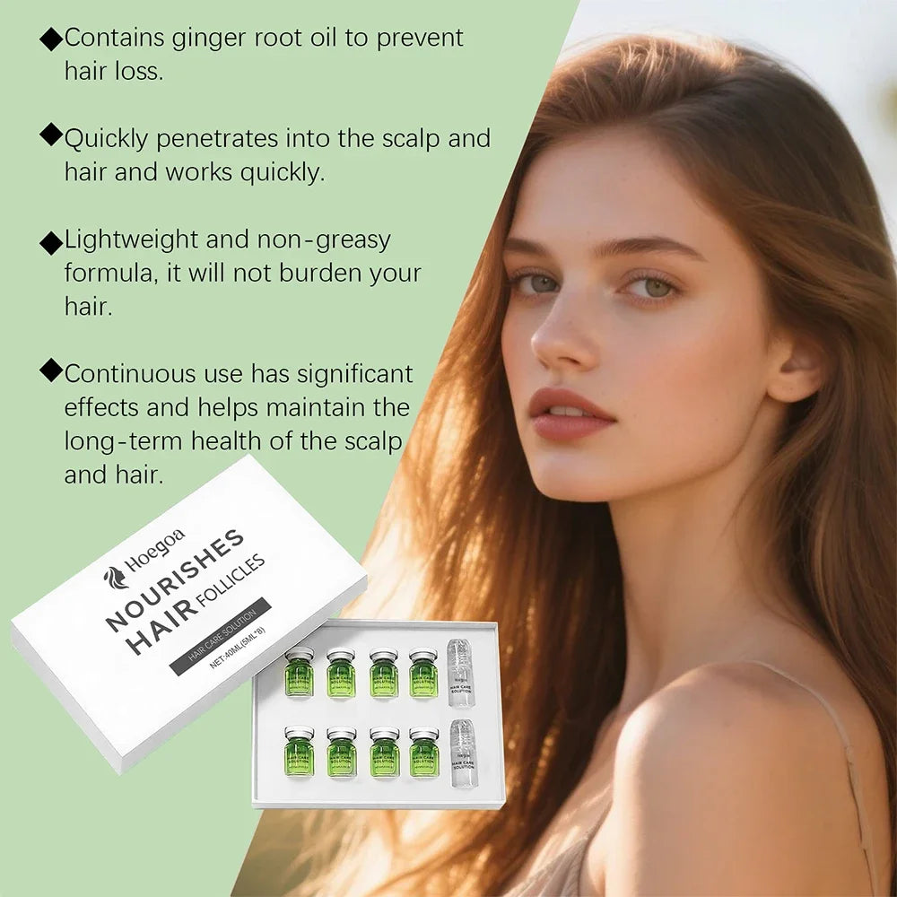 Lightweight Hair Serum Strengthens Roots — Green | KIMLUD