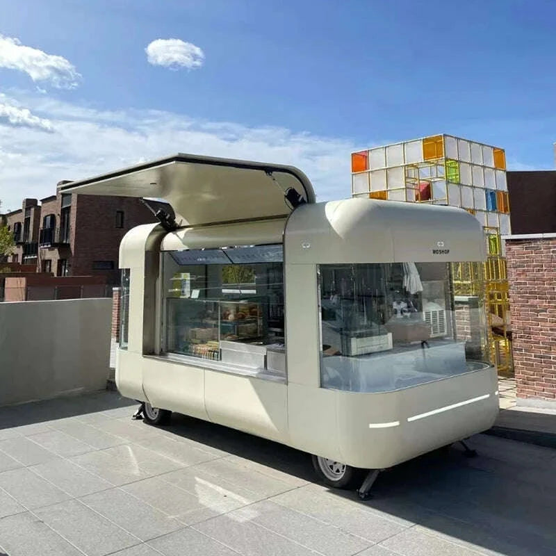 KIMLUD, Custom fast food trailer order hot dog pizza burger mobile food truck outdoor street kitchen restaurant trailer for sale, KIMLUD Womens Clothes