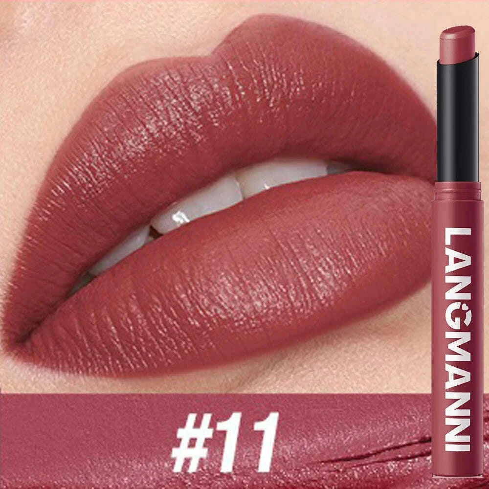 12-color-matte-lipstick-pencil-waterproof-long-lasting-non-stick-cup-lip-stain-tint-cosmetic-nude-lipstick-pen-makeup-maquillagekimlud-womens-fashion-34605929