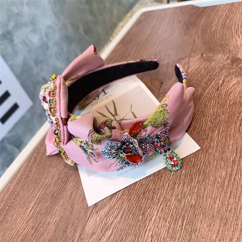 Big Bows Headbands Bow Headband Hairbands for Women Girls Hair Hoop Birthday Halloween Christmas Party Costume Accessories Gifts