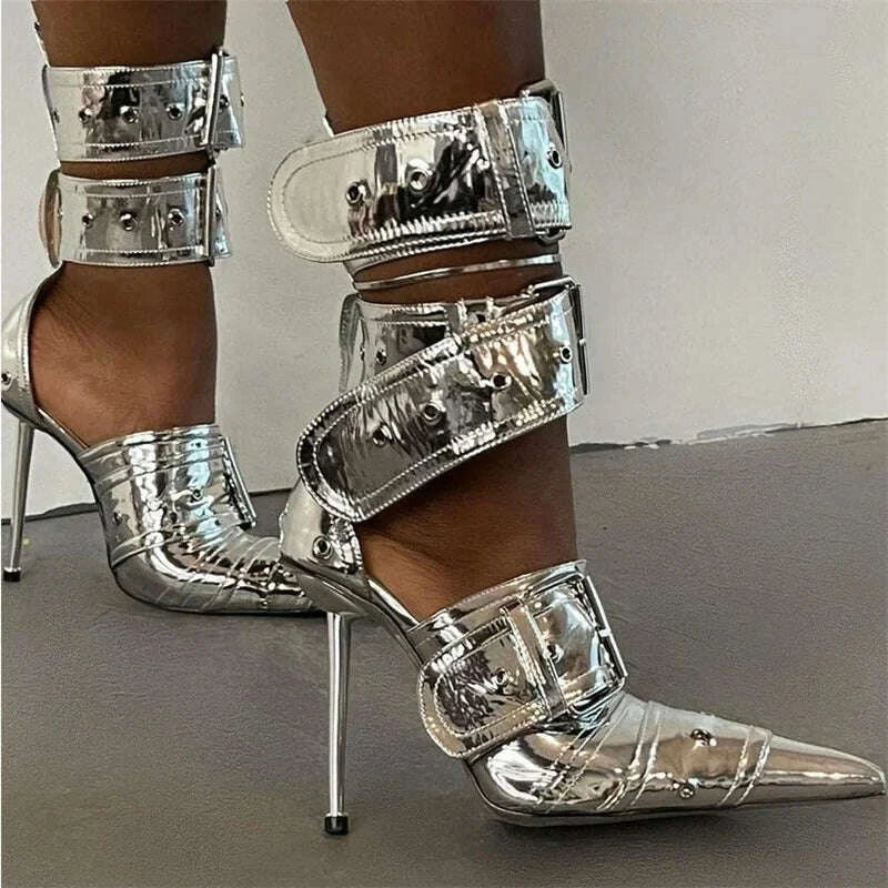 new-womens-denim-metal-rivet-buckle-sandals-womens-sexy-punk-style-pointed-hollow-metal-11cm-high-heel-knee-high-boots-size43kimlud-womens-fashion-34603104