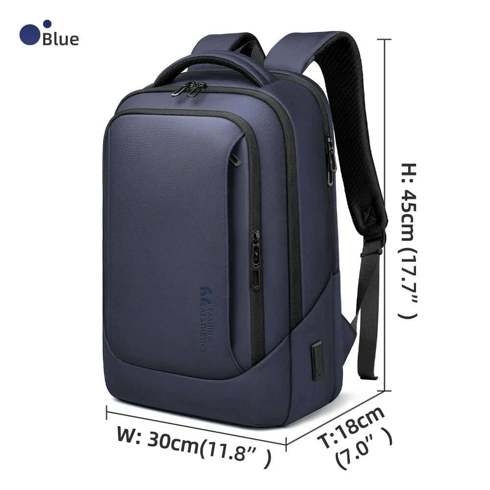 KIMLUD, HK Men's Designer Laptop Bag Waterproof School Bags for College Boys Male Business Sports Travel Backpack Men With USB Charging, KIMLUD Womens Clothes