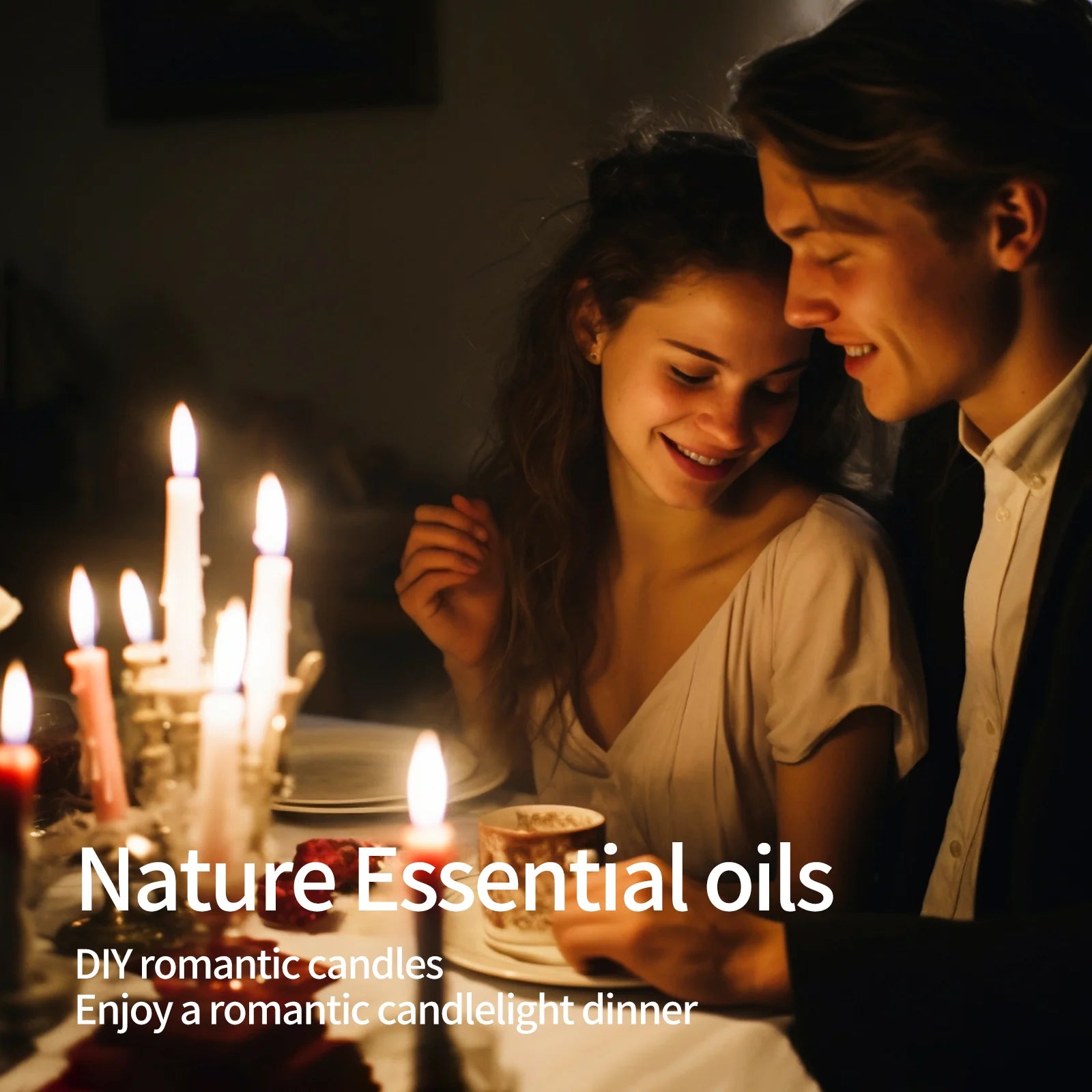 Essential Oil Ylang-Ylang Diffuser And Skin Care Elixir For Calming Rituals And Aromatherapy — Golden Amber | KIMLUD
