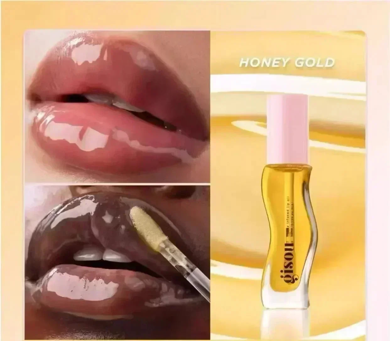 Gisou Moisturizing Watermelon Lip Balm Lip Oil Gloss Care Of The Lips Benetitnt For Lips Plumping Exfoliating Plumping Gloss Oil