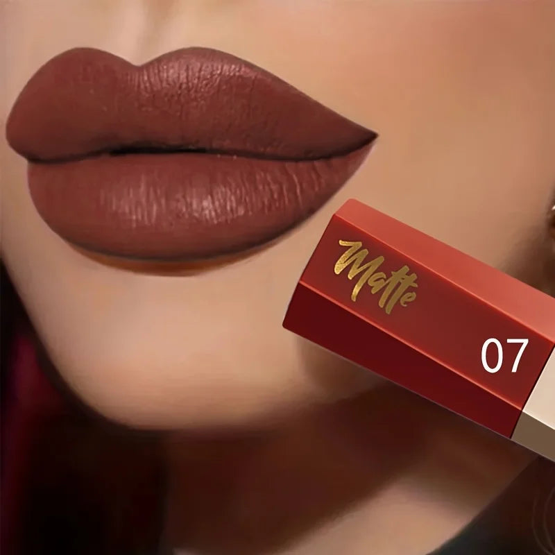 Liquid Lipstick – Long-Lasting Waterproof – Matte Finish | KIMLUD