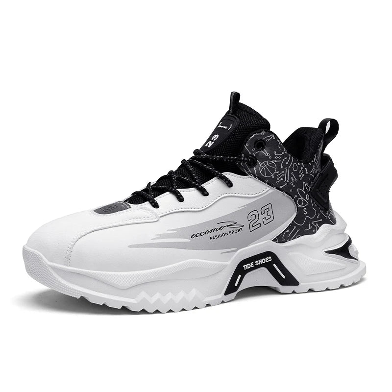 Mesh Breathable Sneakers Cushioned EVA — White | KIMLUD