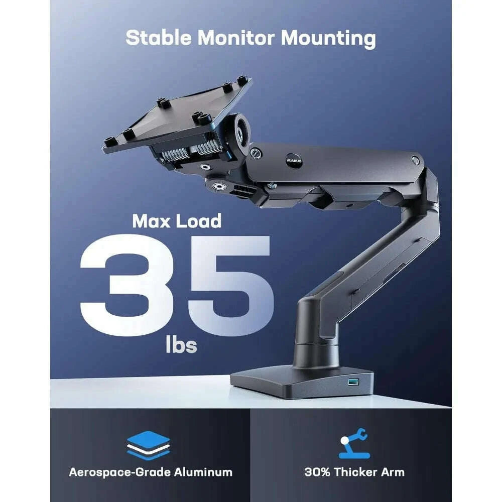 heavy-duty-monitor-arm-for-49-inches-screens-up-to-35-lbs-aluminum-ultrawide-screen-arm-for-samsung-odyssey-g9-and-morekimlud-womens-fashion-34601424