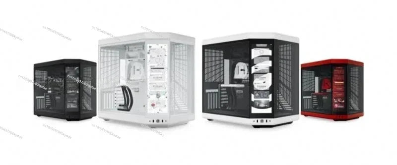 New HYTE Y70 Touch Dual Chamber ATX Mid Tower Modern Aesthetic Case With Integrated 2.5K LCD Touchscreen