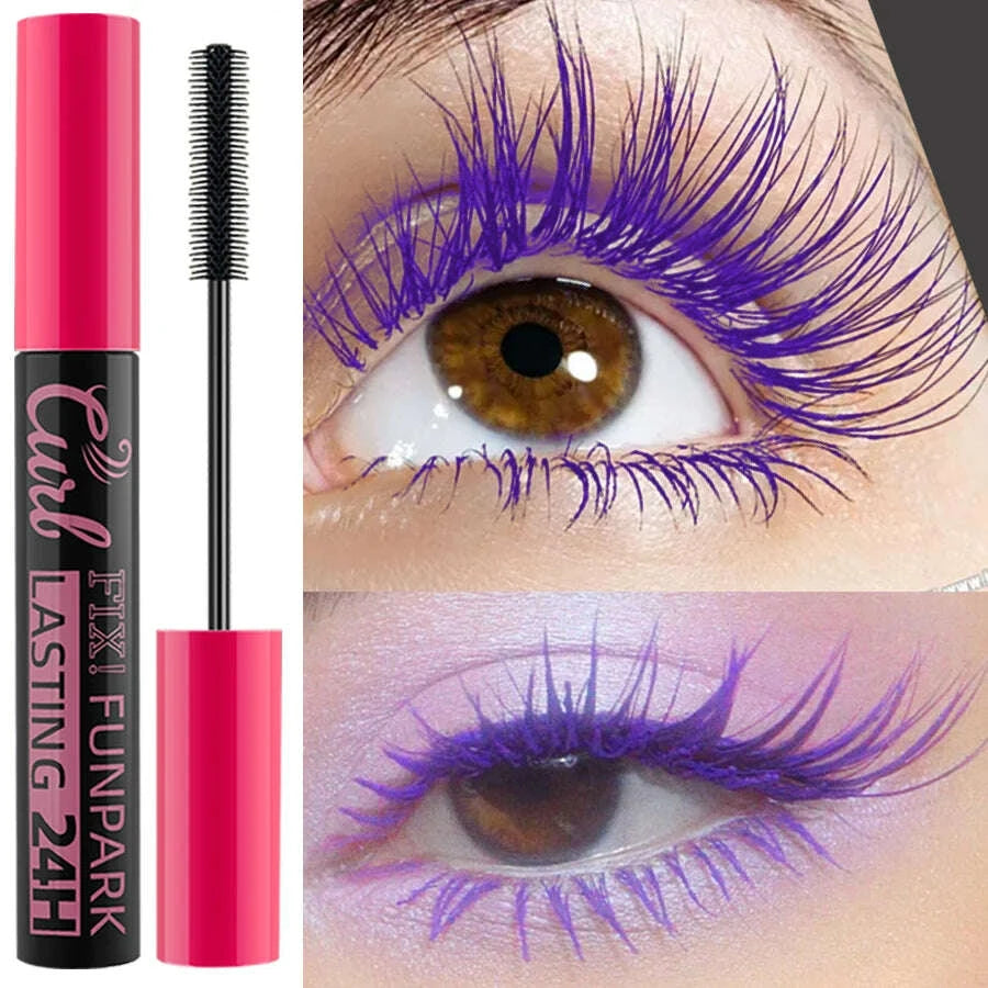 9-color-mascara-thick-curl-waterproof-natural-eyelash-long-lasting-blue-white-green-pink-black-eye-makeup-korean-cosmeticskimludkimlud-35559084