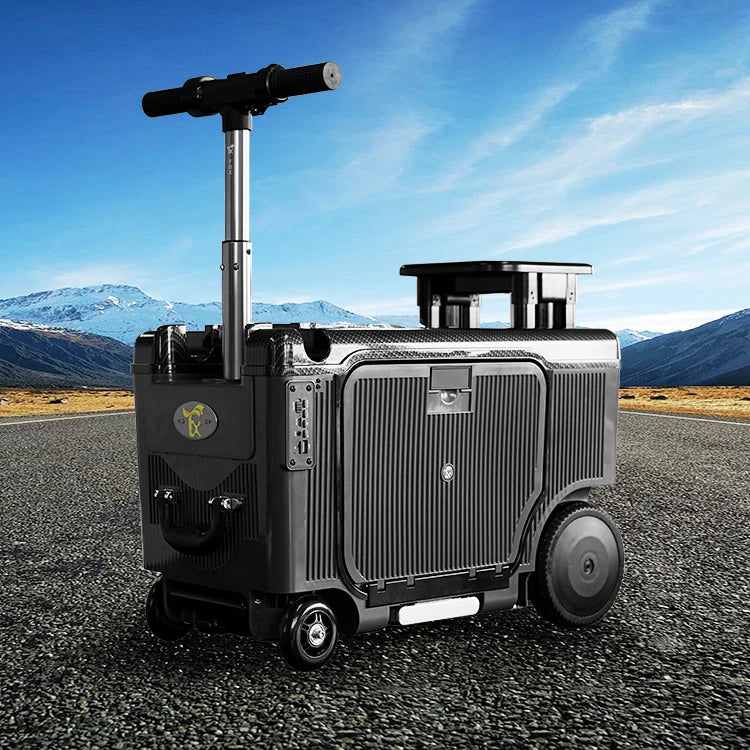ABS-PC Luggage 20 Inch Electric Trolley — Custom Color | KIMLUD