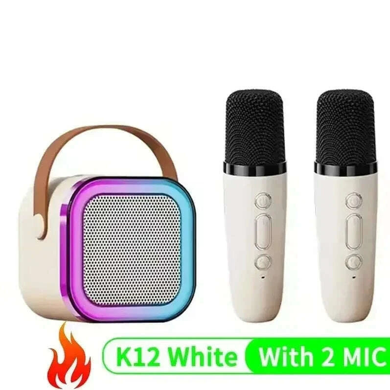 k12-bluetooth-karaoke-machine-portable-53-pa-speaker-system-with-1-2-wireless-microphones-home-family-singing-childrens-gifts-kimlud-kimlud-33915507