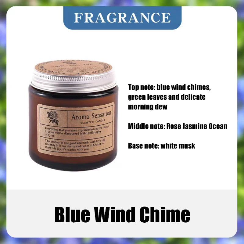 KIMLUD, Smokeless Aromatic Scented Candle Handmade Soybean Wax Candles Festival Wedding Birthday Party Gift Glass Cup Home Decoration, KIMLUD Womens Clothes