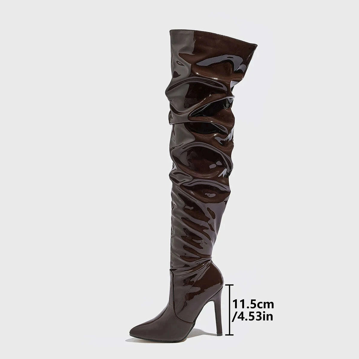 sharp-pointed-patent-leather-fashionable-womens-boots-model-walking-high-heels-boots-brown-high-top-knee-sizekimlud-womens-fashion-34625002