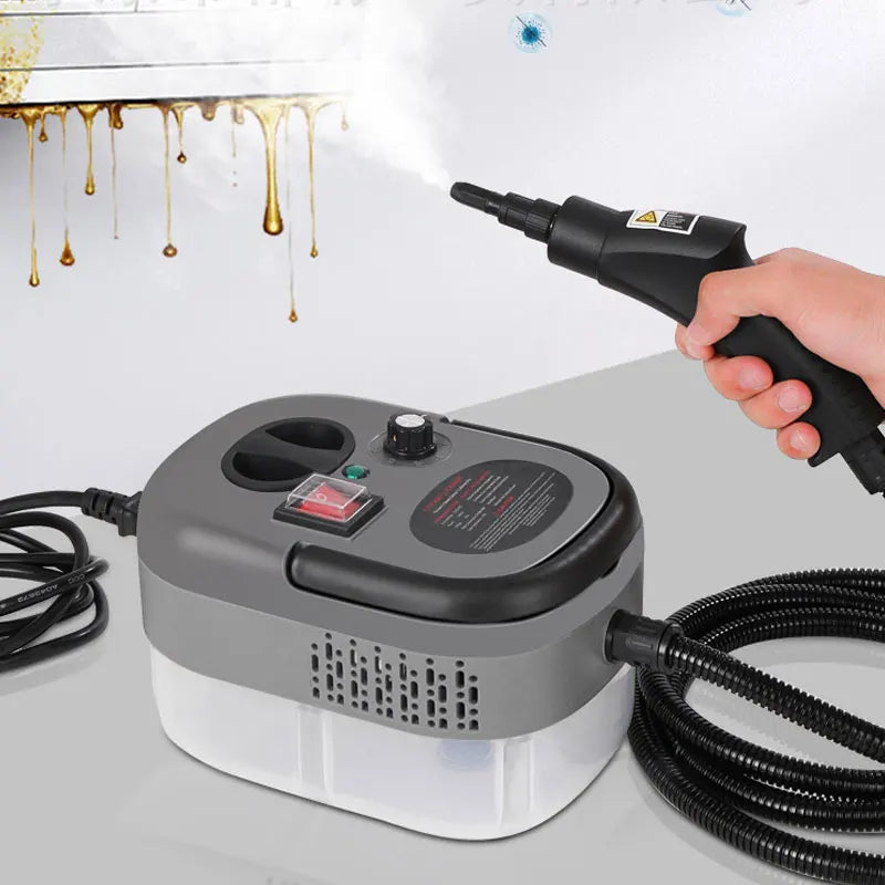 Powerful Handheld Steam Cleaner 2500W — Slate Gray | KIMLUD