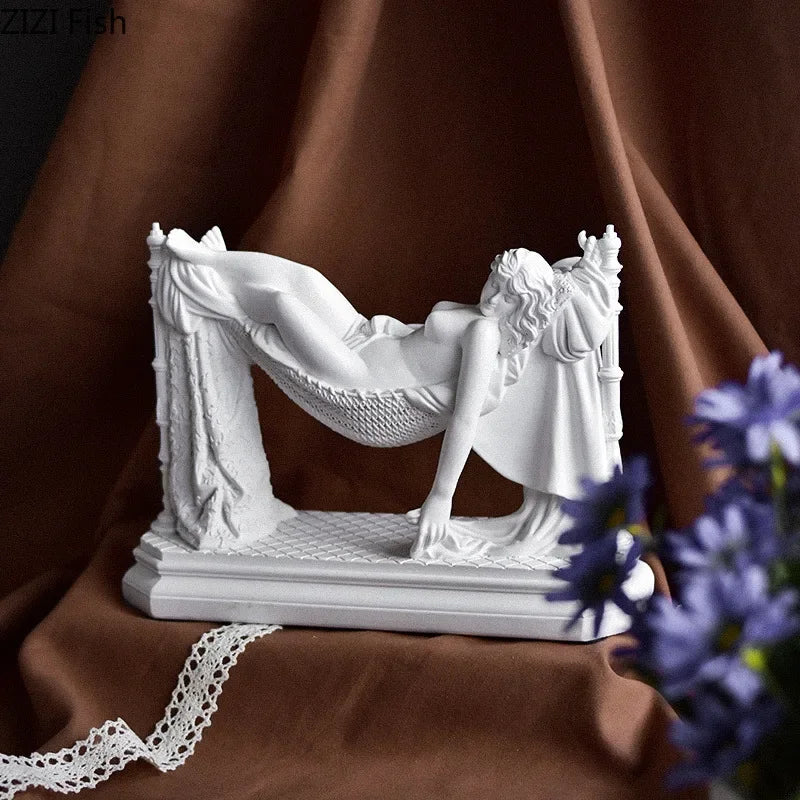 Mythological Figures Venus Goddess Statue Desk Decoration Ornaments Creative Characters Resin Sculpture Room Aesthetic Decor