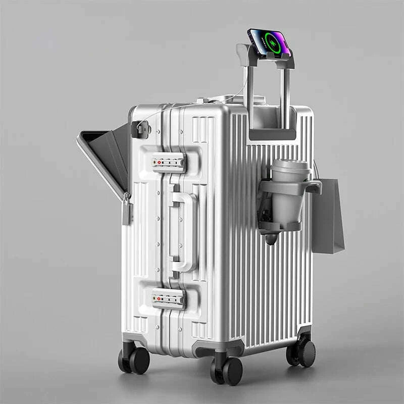 new-front-opening-luggage-24-inch-usb-multifunctional-suitcase-20“-boarding-trolley-case-26-inch-large-capacity-with-cup-holderkimlud-womens-fashion-34612554
